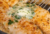 Golden Pan-Seared Tilapia