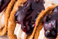 Blueberry Cheesecake Taco Twist