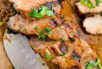 Juicy Charred Pork Tenderloin