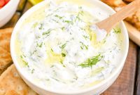 Refreshing Greek Cucumber Yogurt Dip