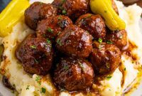 Mississippi Magic Five Ingredient Meatballs