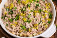 Zesty Creamy Pepperoncini Ranch Tuna Salad