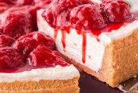 Velvety No Bake Strawberry Cheesecake Made Simple