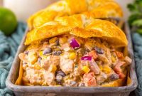 Effortless Zesty Creamy Taco Chicken Salad