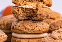 Pillowy Soft Spiced Apple Cider Whoopie Pies