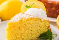Heavenly Lemon Ricotta Cake