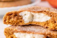 Autumn Bliss Soft Chewy Pumpkin Cheesecake Cookies