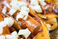 Whimsical Chili Cheese Dog Canoes