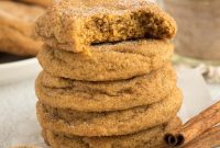 Spiced Pumpkin Snickerdoodle Cookies