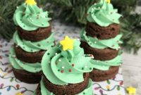 Holiday Brownie Trees