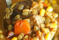 Hearty Slow Cooker Beef and Barley Soup