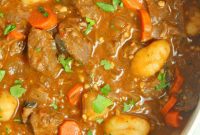 Robust Beef and Gnocchi Stew