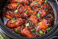Ultimate Slow Cooker Teriyaki Chicken Wings