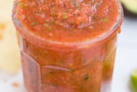Signature Restaurant Salsa at Home