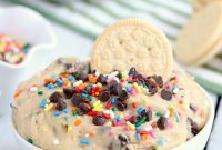 Sparkle Funfetti Cookie Dough Dip