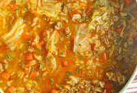 Heirloom Cabbage Roll Soup