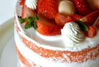 Strawberry Creamsicle Dream Cake