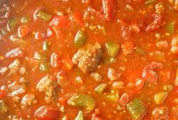 Rustic Stuffed Bell Pepper Soup