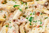 Velvety Sun-Kissed Tomato Chicken Pasta