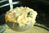 Homestyle Slow Cooker Chicken Chile Relleno Soup