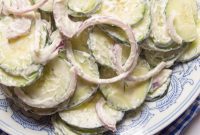 Cool & Creamy Cucumber Salad