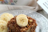Spiced Banana Oat Bars