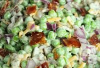Smoky Bacon and Sweet Pea Salad
