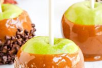 Hand-Dipped Caramel Apples