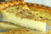 Classic Silky Custard Pie