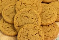Harvest Spiced Chewy Pumpkin Gingersnaps