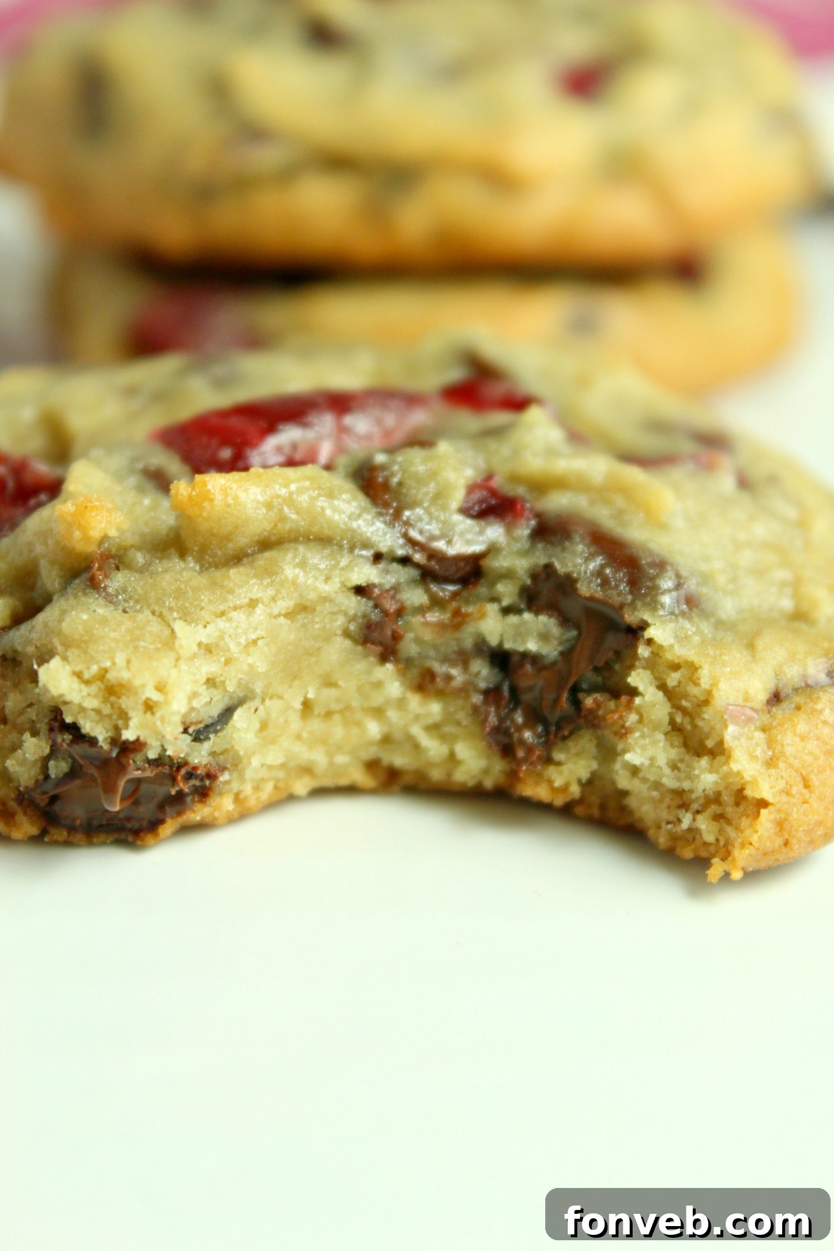 Maraschino cherries being drained for Cherry Garcia Cookie recipe