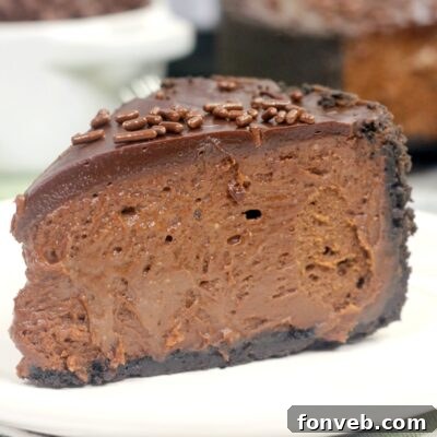 Instant Pot Death by Chocolate Cheesecake