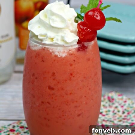 Secret Blush 7 Final Pink Panties Cocktail, perfectly garnished and ready to serve.