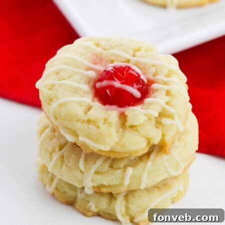 Eggnog Thumbprint Cookies recipe card image
