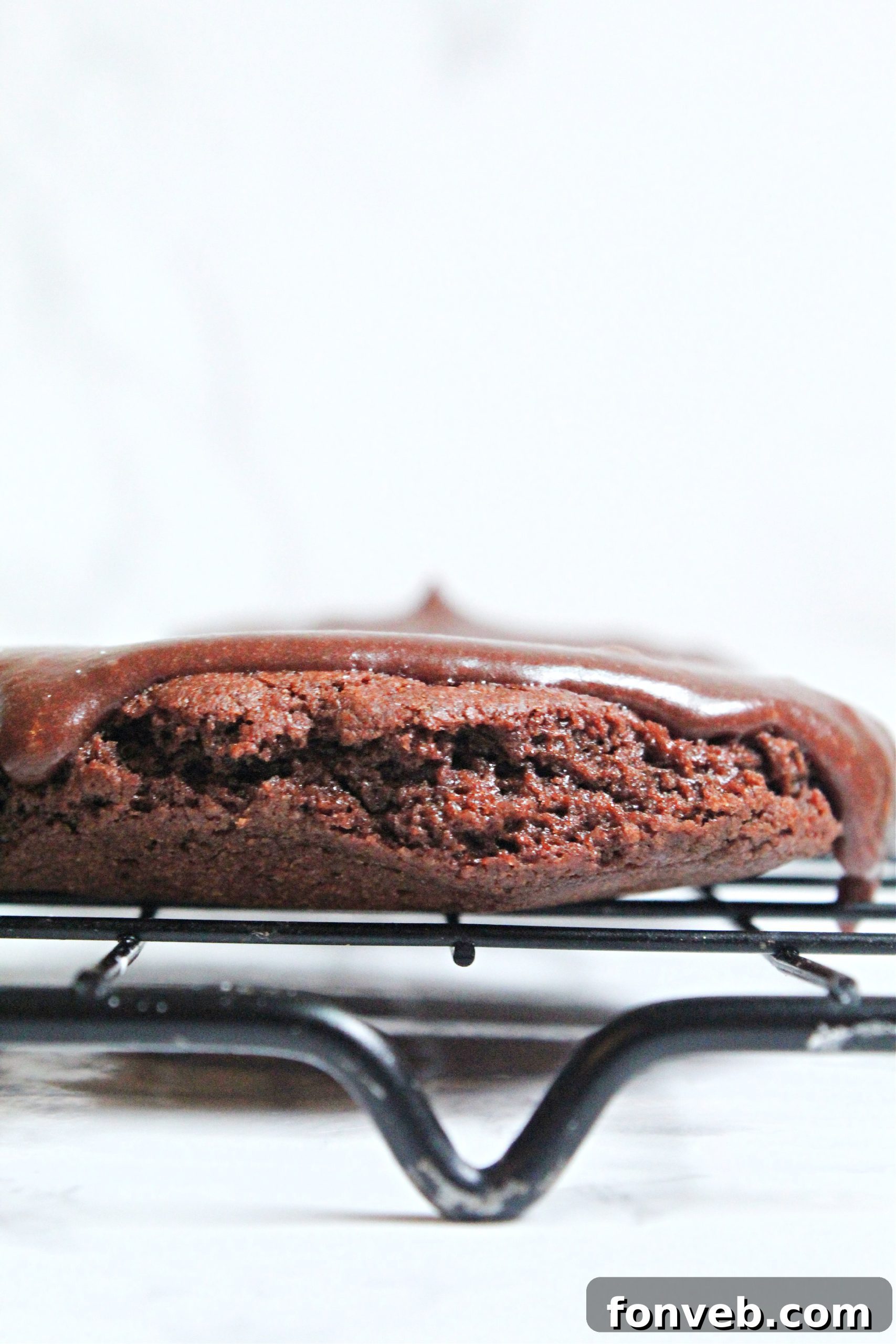 Fudgy Texas Sheet Cake Cookies 5 Freshly baked Texas Sheet Cake Cookies