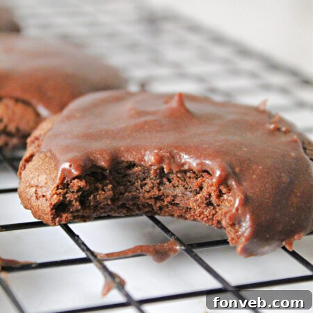 Texas Sheet Cake Cookies with Chocolate Buttercream