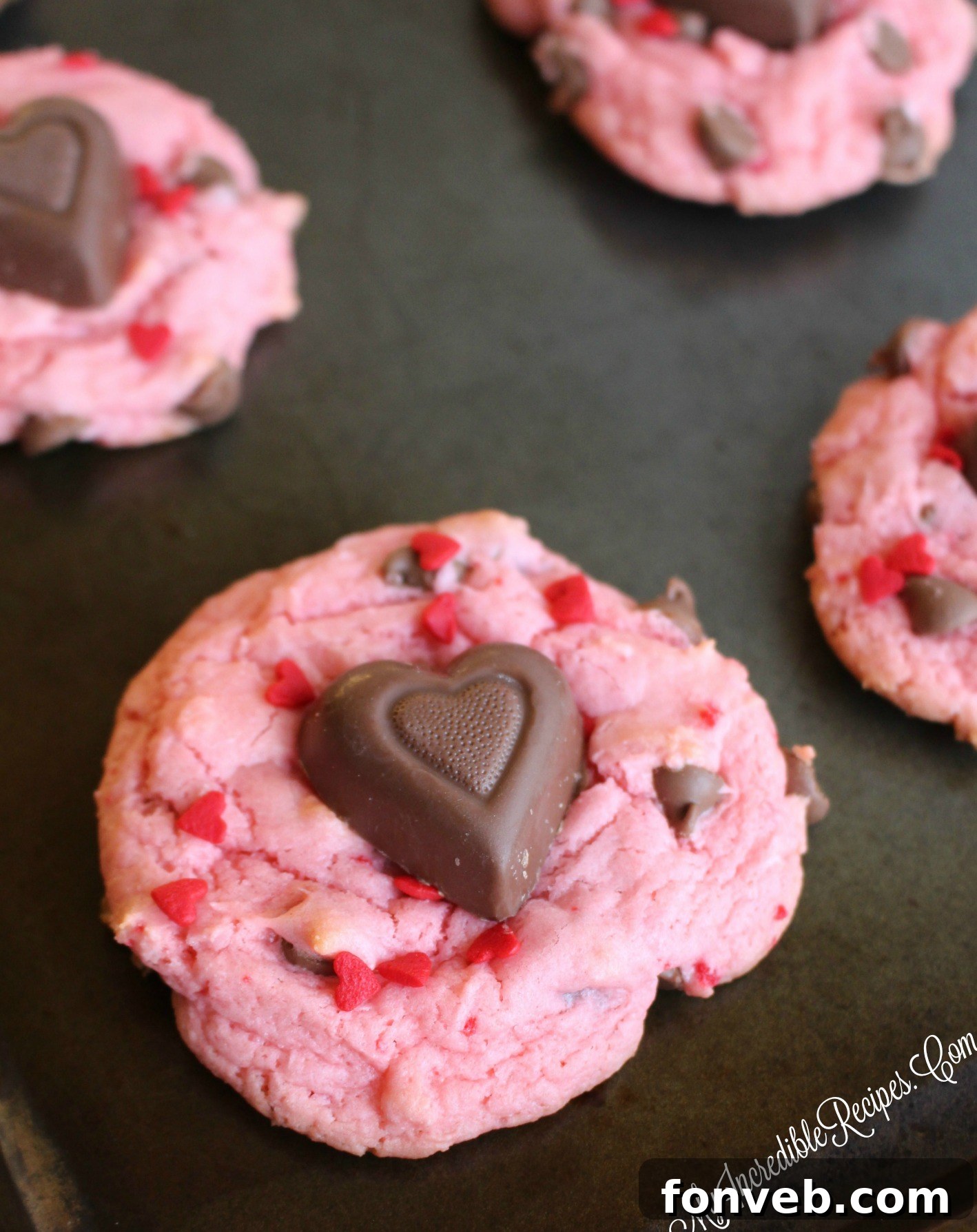 Strawberry Chocolate Chip Cookie Dough