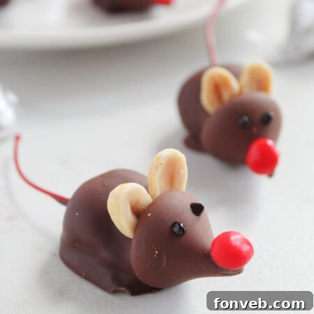 Christmas Mice Candy