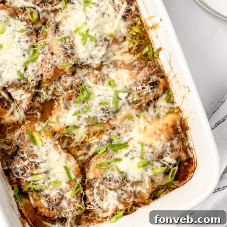 Chicken Lombardy dish