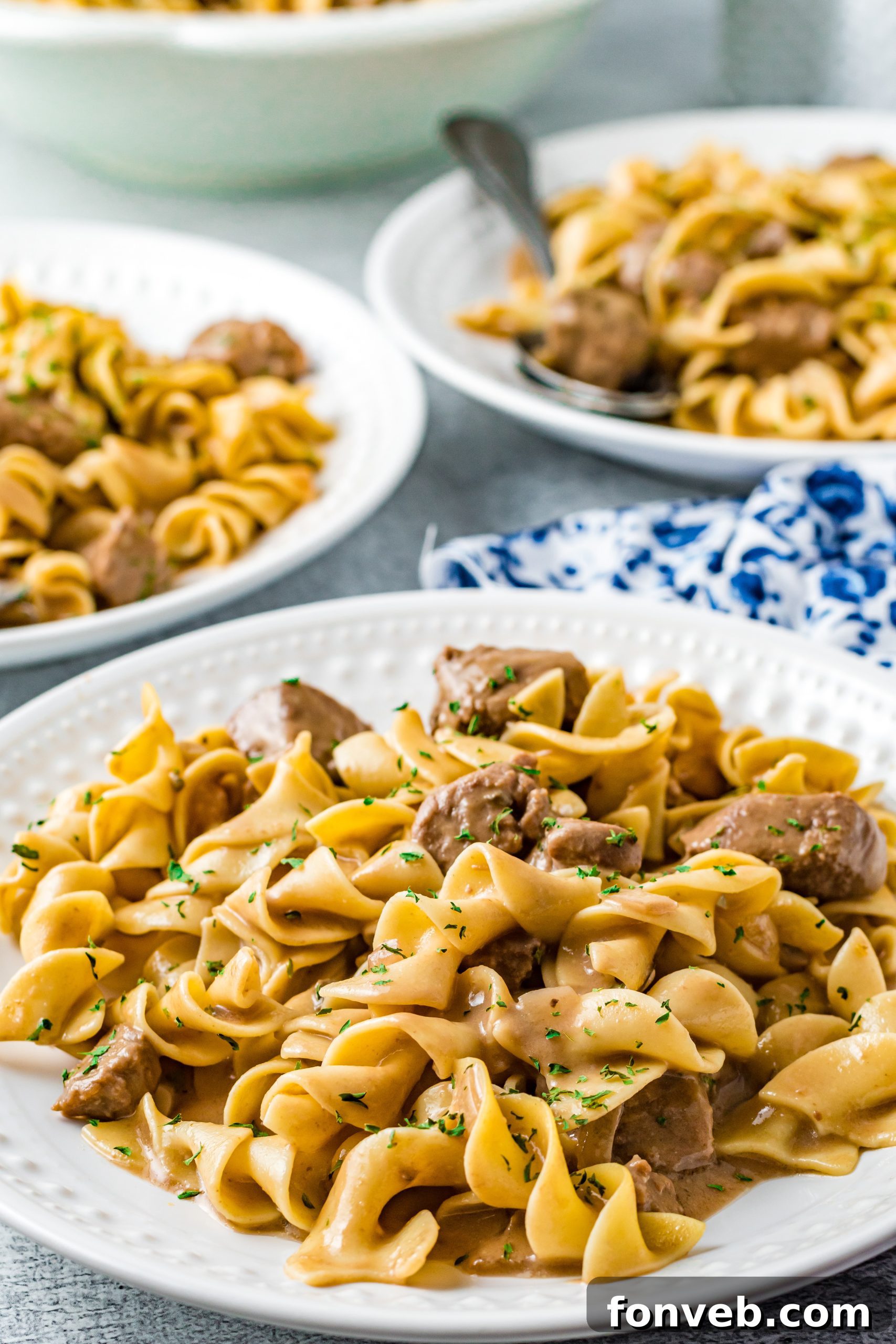 Cans of cream of mushroom soup, an optional ingredient