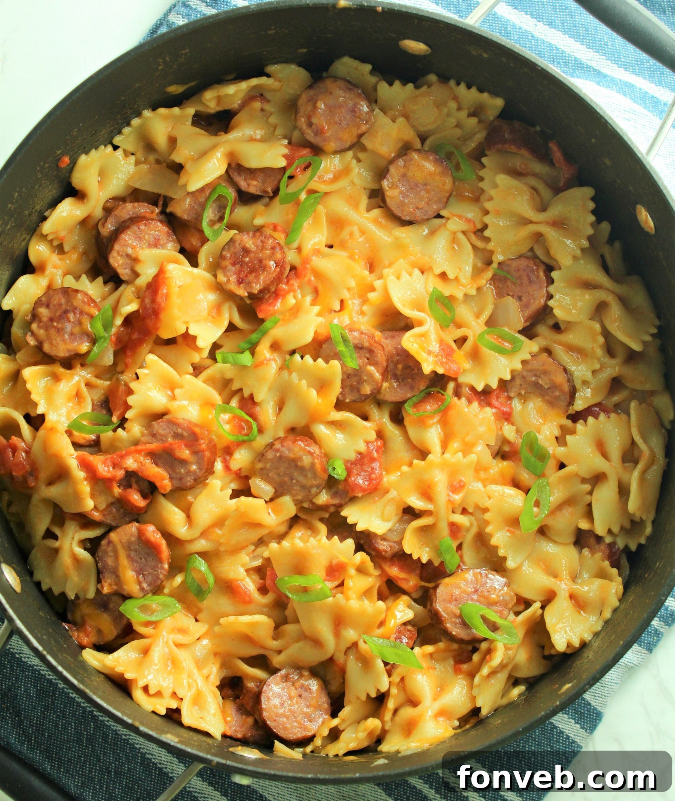 Serving bowl of pasta