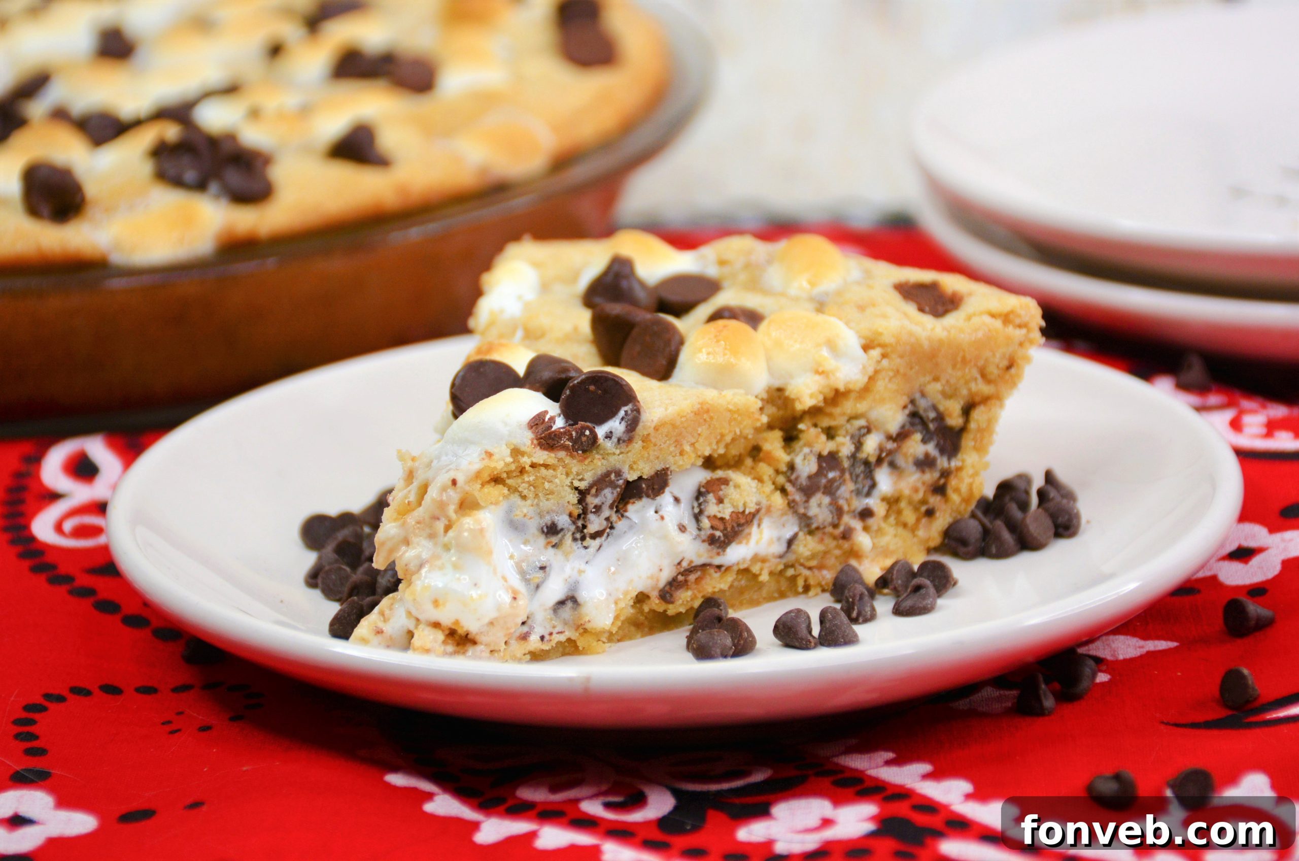 Smores Dream Pie 4 Mini S'mores Pies in individual graham cracker crusts