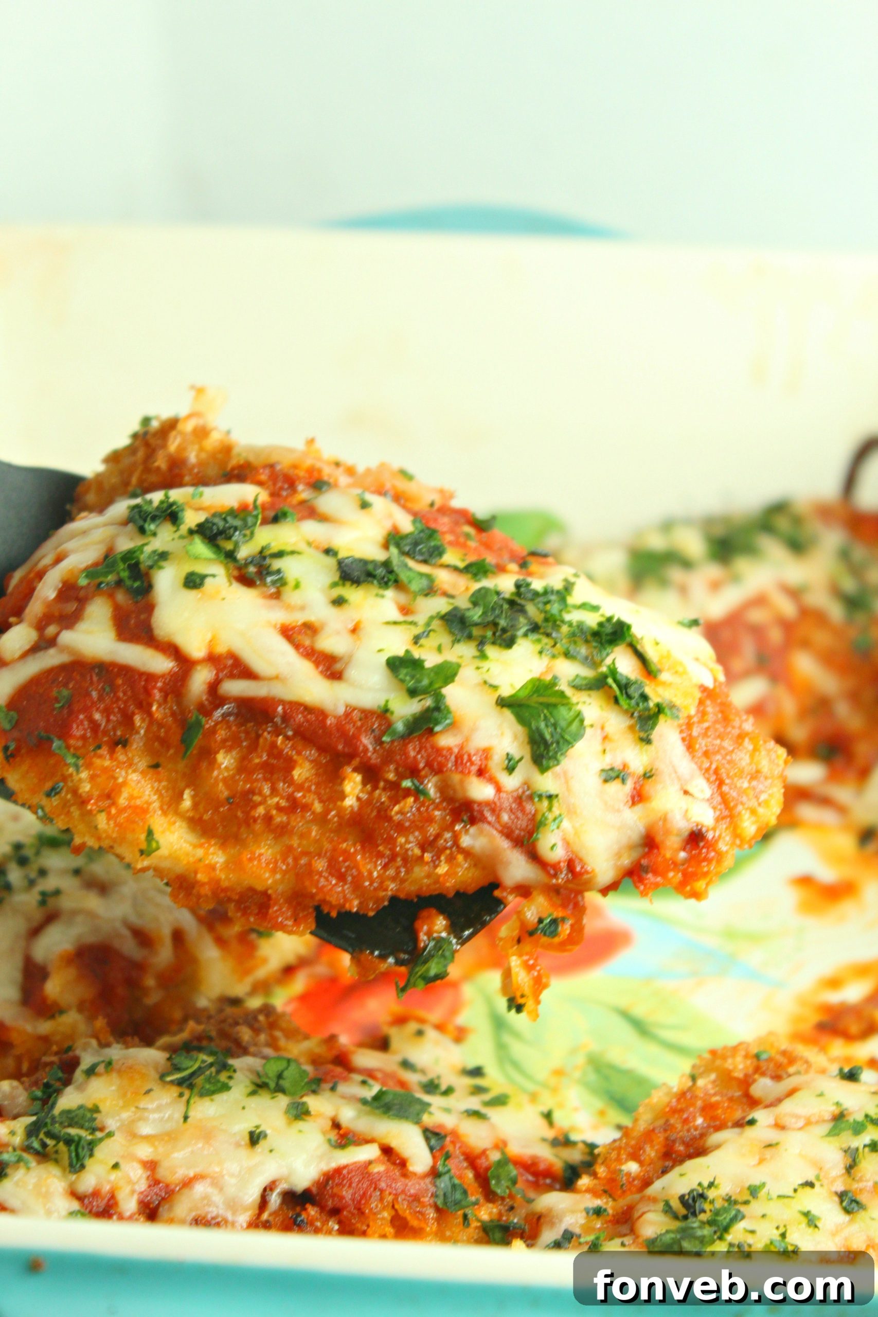 Raw chicken breasts, ready for preparation.