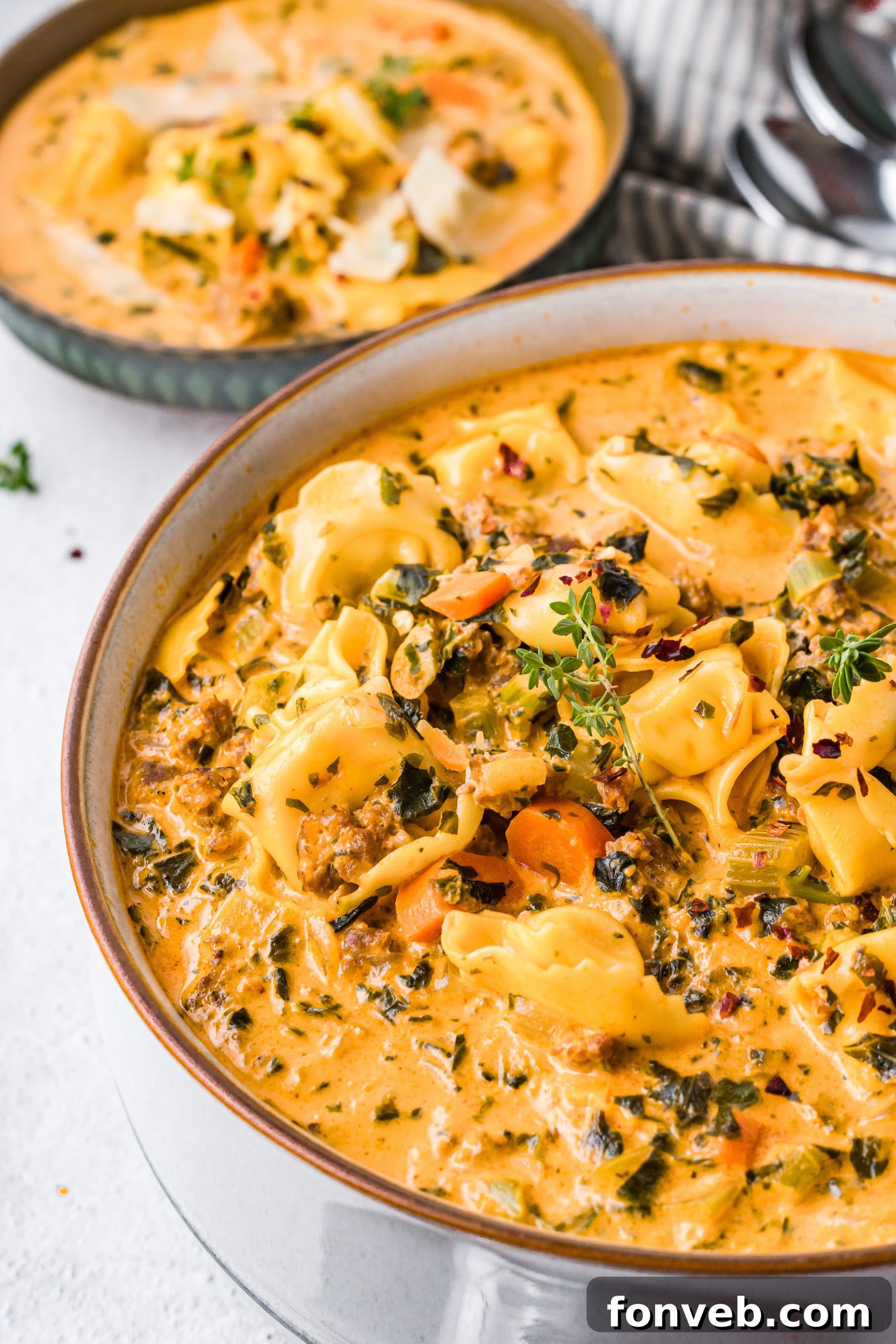A fresh bunch of kale next to the slow cooker