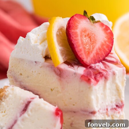 Instant Pot Strawberry Lemon RumChata Cheesecake
