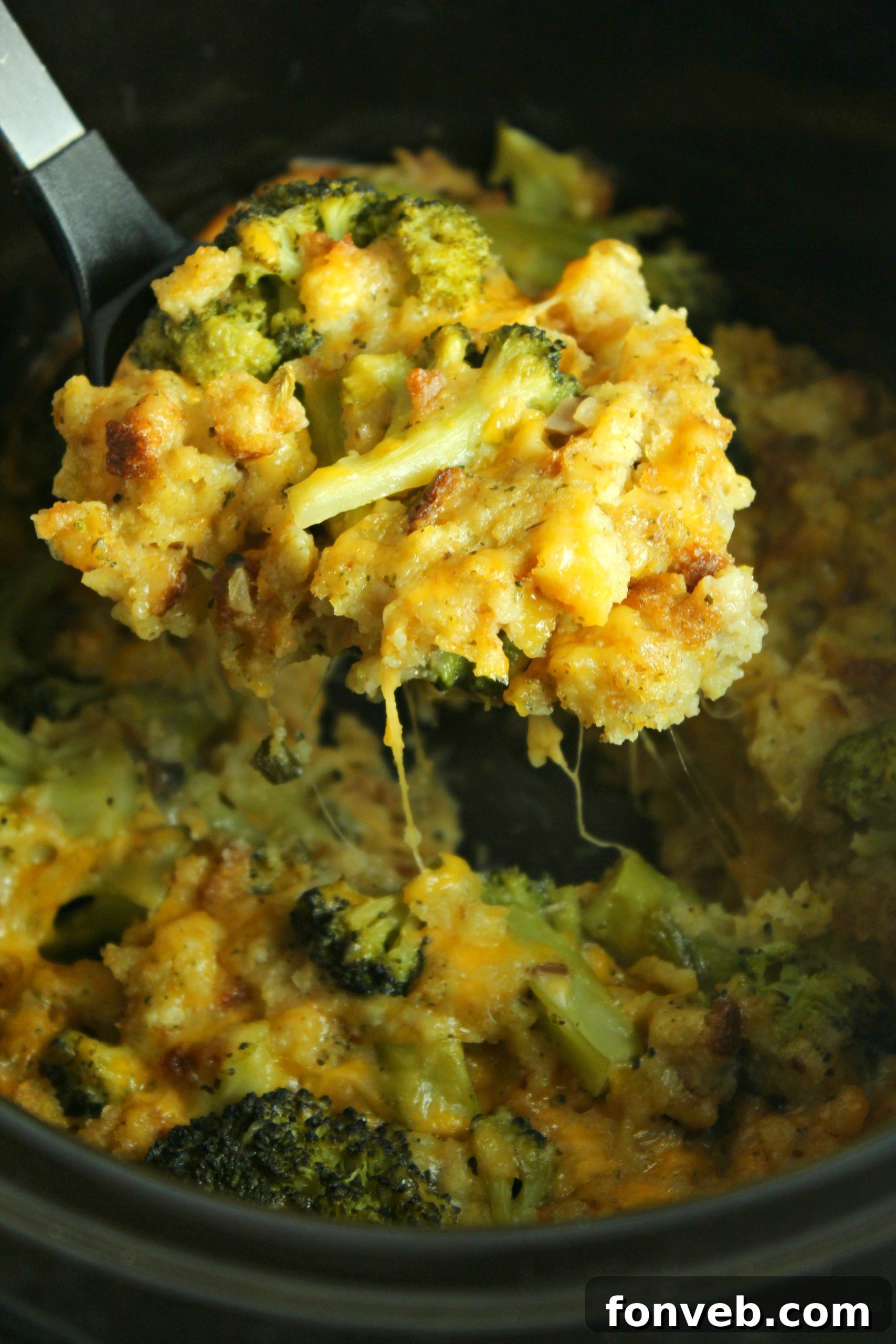 Bowl of chicken stuffing mix being prepared