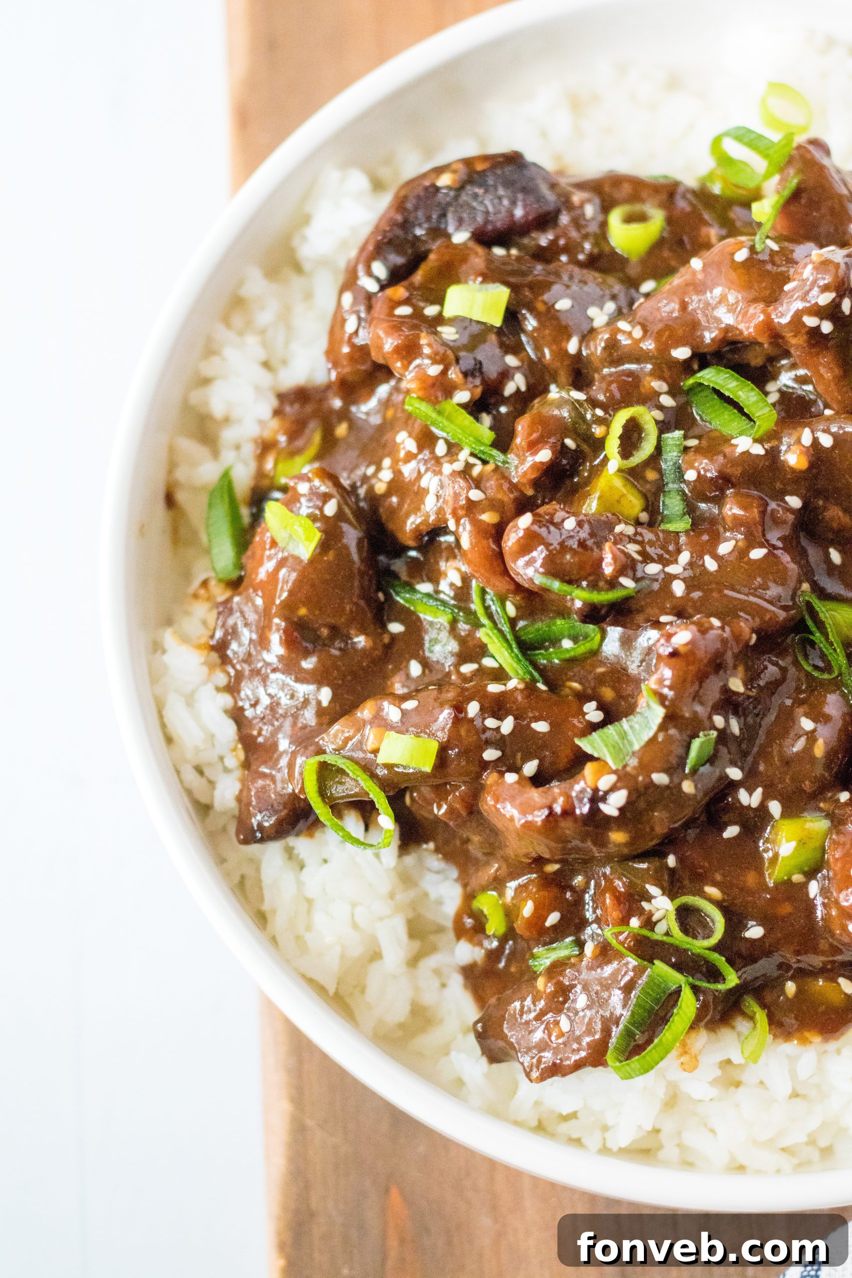 Slow Cooker Mongolian Beef Delight 9 Minced ginger ready for cooking