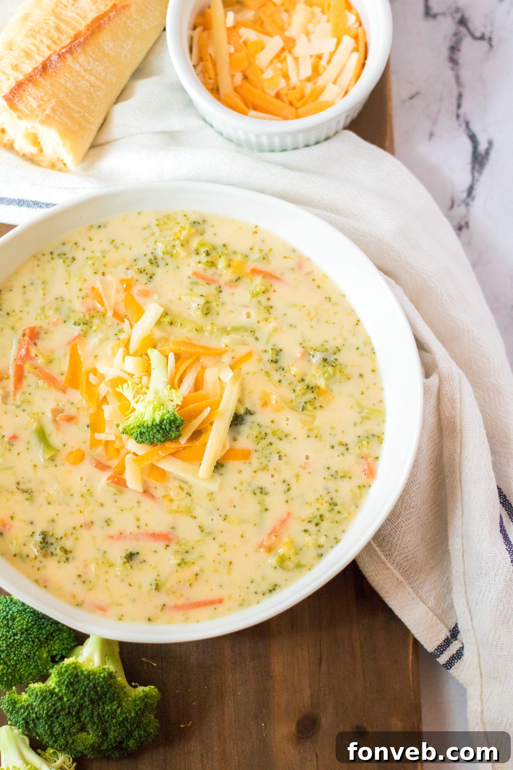 A can of evaporated milk, an essential ingredient for creamy soup