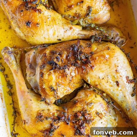 Garlic Butter Baked Chicken