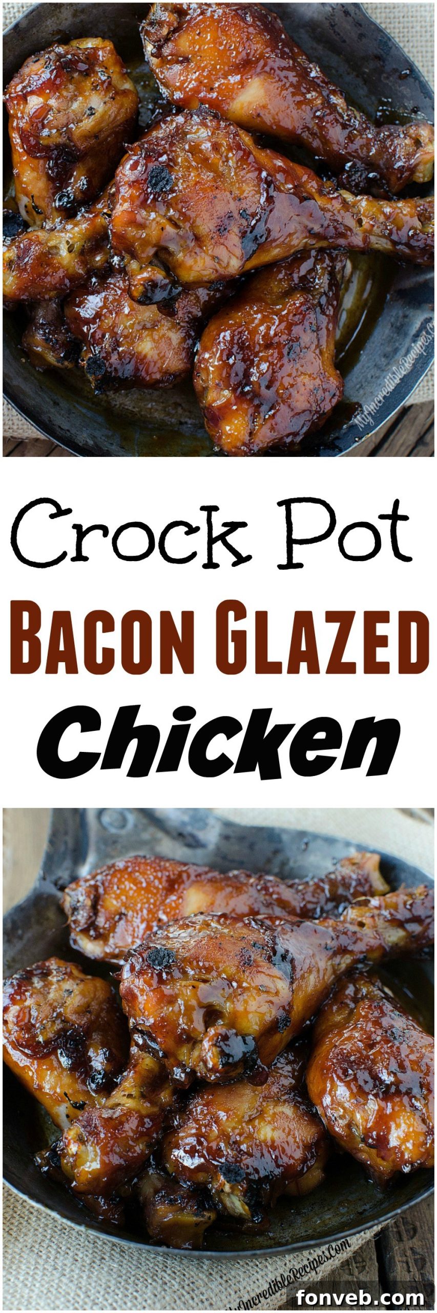 Another view of the sticky chicken